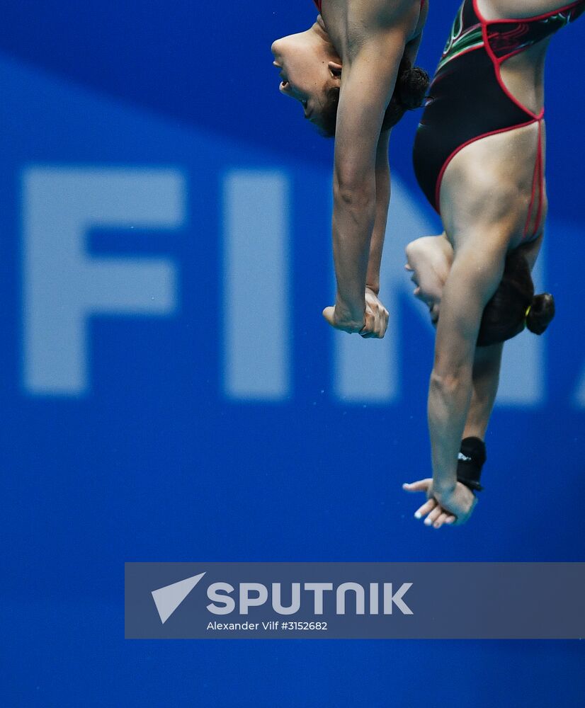 2017 FINA World Championships. Diving. Women's synchronized 10m platform. Final