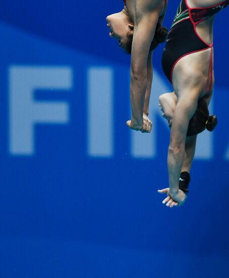 2017 FINA World Championships. Diving. Women's synchronized 10m platform. Final