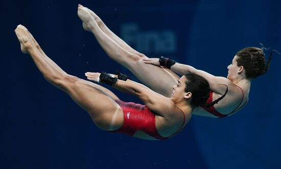 2017 FINA World Championships. Diving. Women's synchronized 10m platform. Final