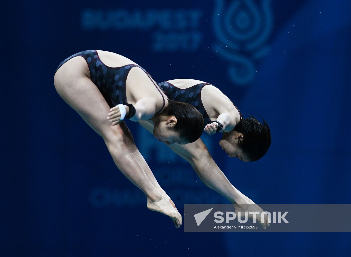 2017 FINA World Championships. Diving. Women's synchronized 10m platform. Final