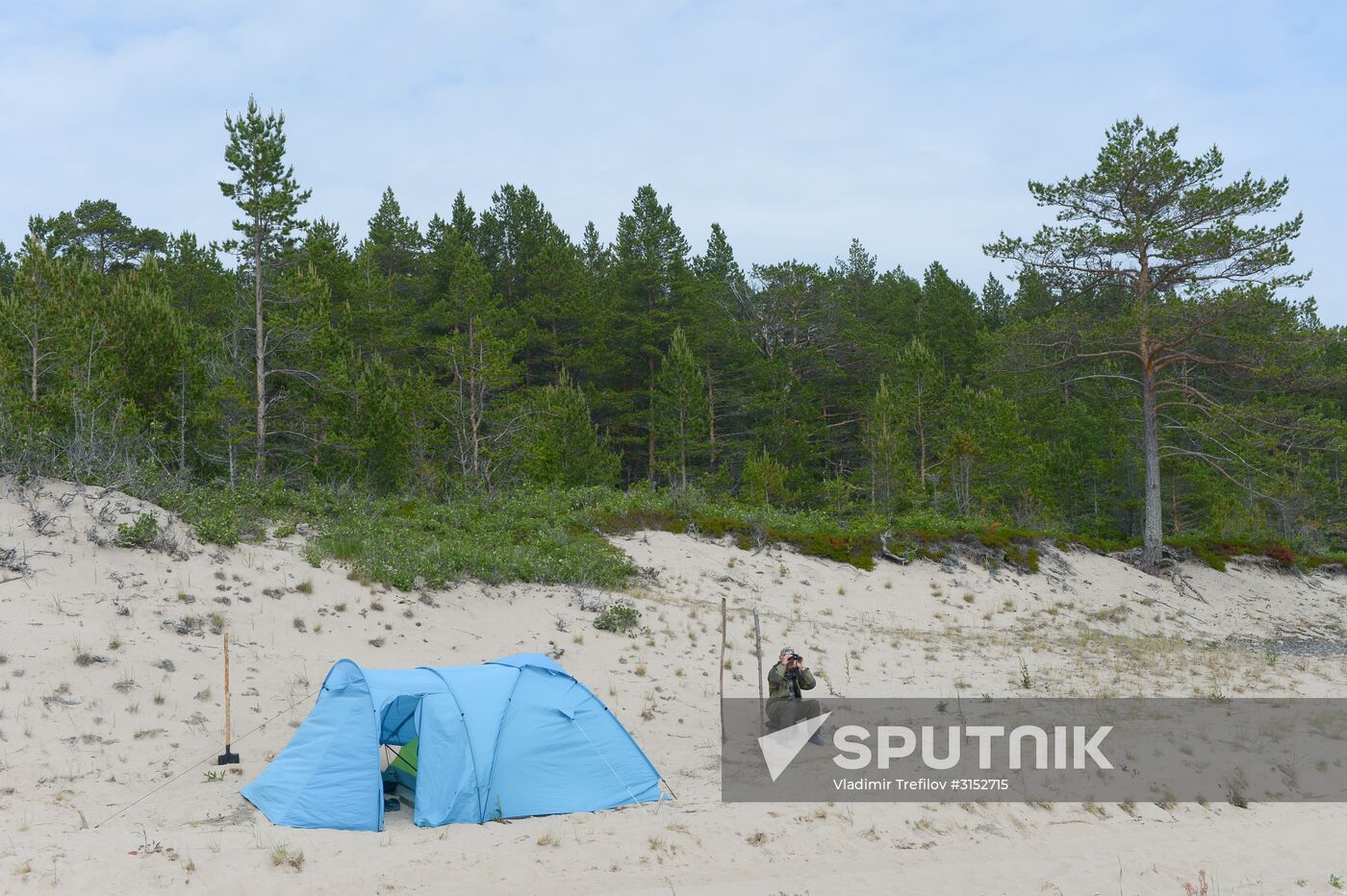 Institute for Environmental Issues of the North expedition to White Sea