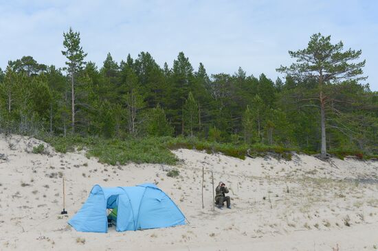 Institute for Environmental Issues of the North expedition to White Sea