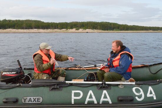 Expedition of Institute for Environmental Issues of the North to White Sea