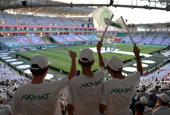 Football. Russian Football Premier League. Akhmat vs. Amkar