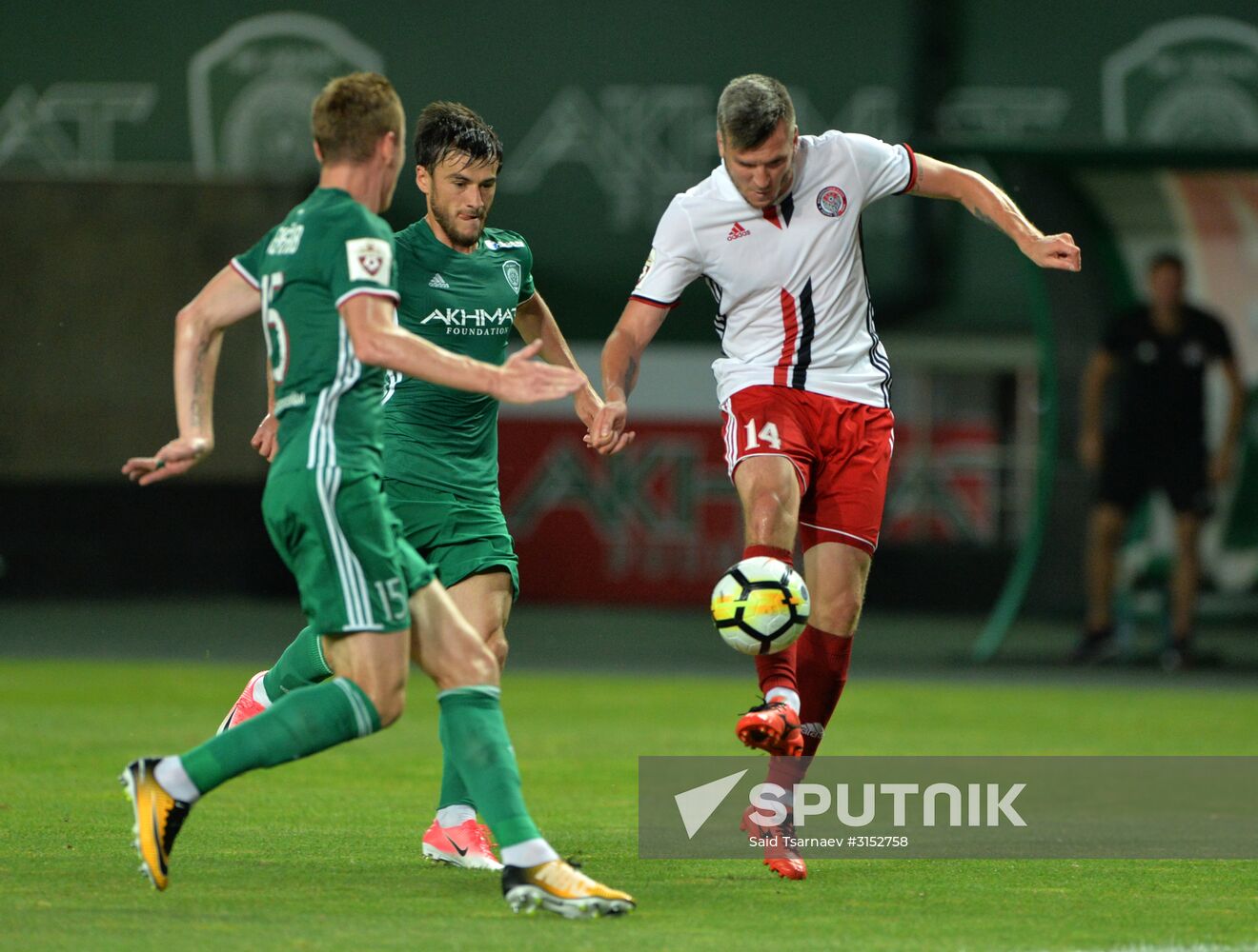 Football. Russian Football Premier League. Akhmat vs. Amkar