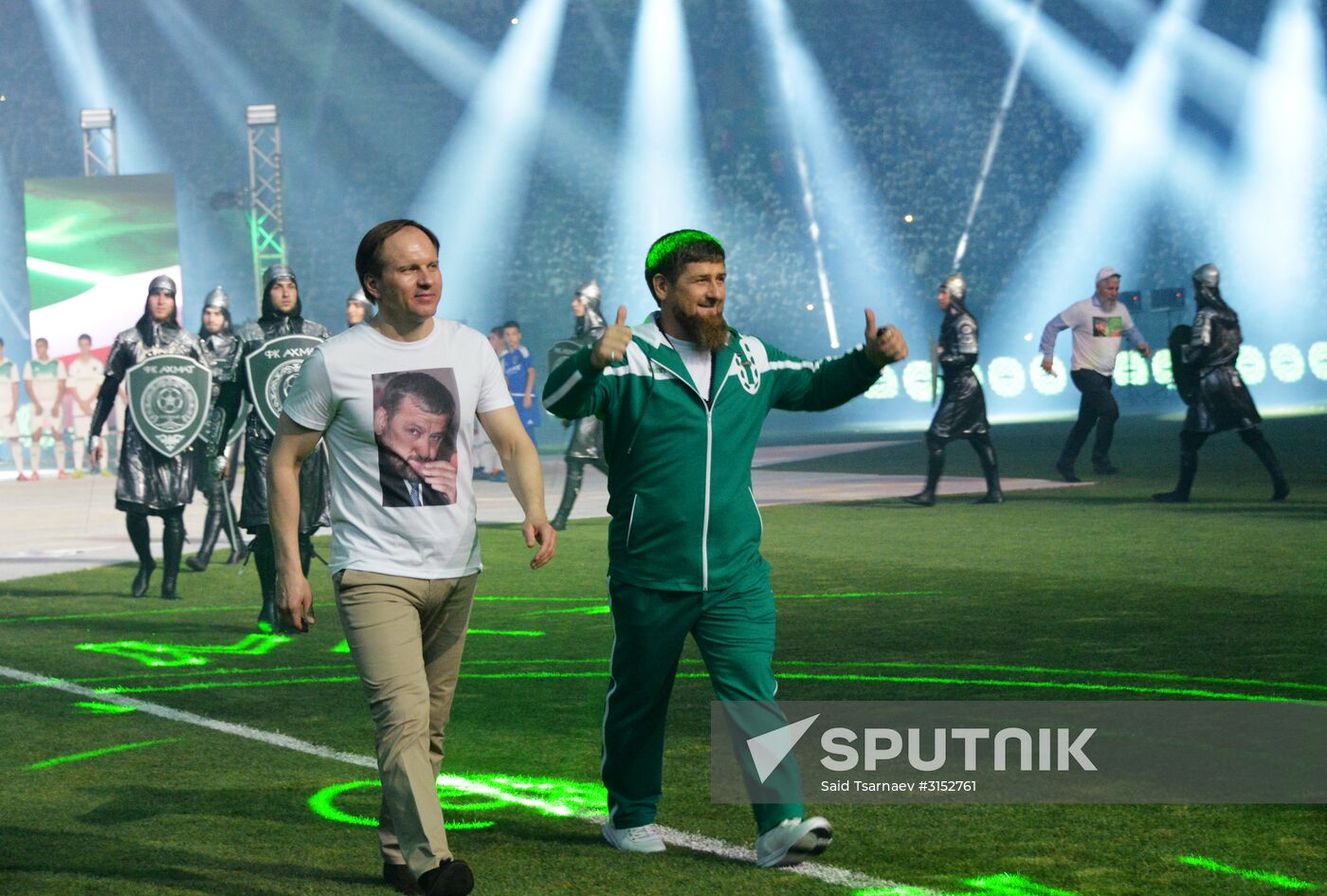Football. Russian Football Premier League. Akhmat vs. Amkar