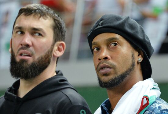 Football. Russian Football Premier League. Akhmat vs. Amkar
