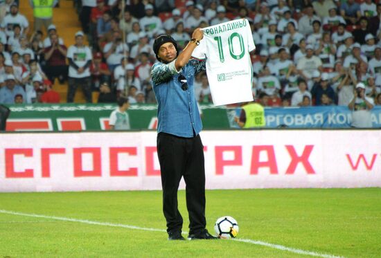 Football. Russian Football Premier League. Akhmat vs. Amkar