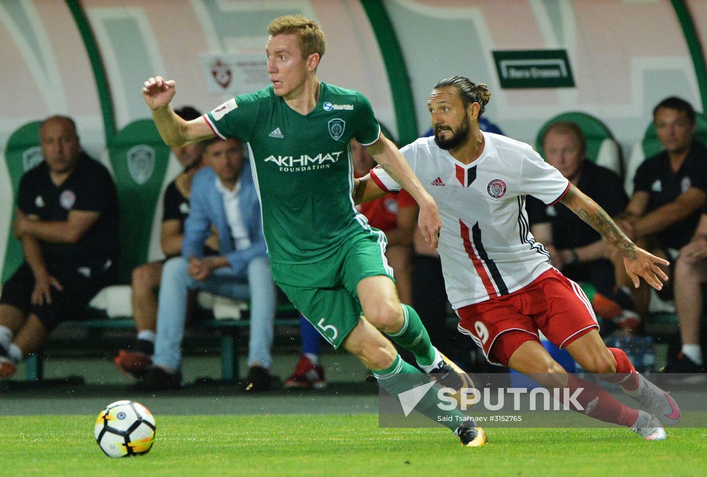 Football. Russian Football Premier League. Akhmat vs. Amkar