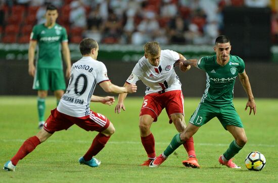 Football. Russian Football Premier League. Akhmat vs. Amkar