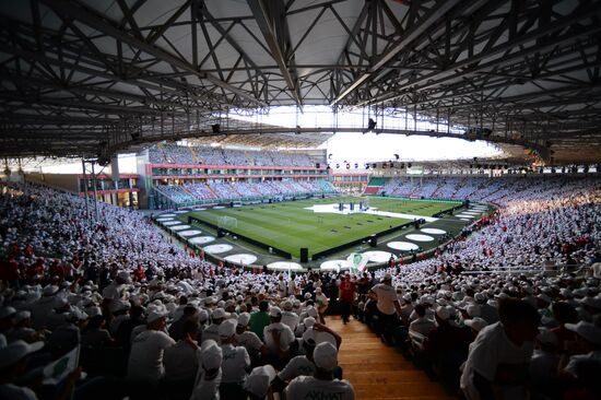 Football. Russian Football Premier League. Akhmat vs. Amkar