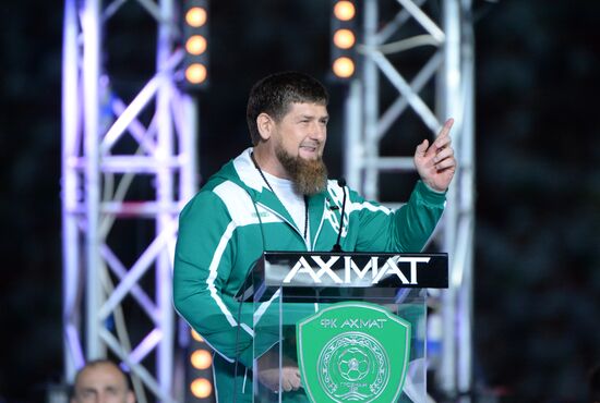Football. Russian Football Premier League. Akhmat vs. Amkar