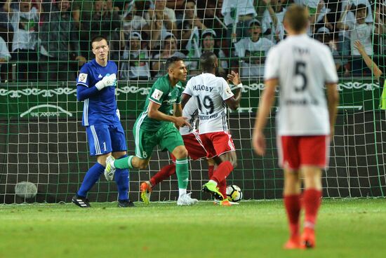 Football. Russian Football Premier League. Akhmat vs. Amkar