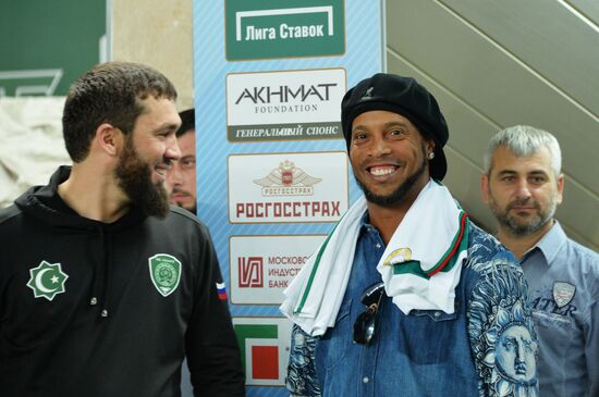 Football. Russian Football Premier League. Akhmat vs. Amkar