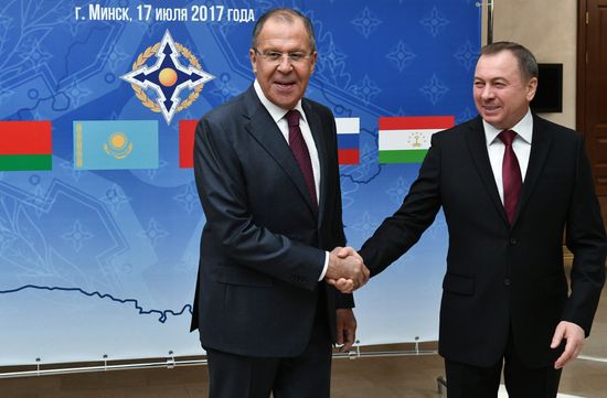 Meeting of CSTO Council of Foreign Ministers in Minsk