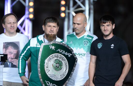 Football. Russian Football Premier League. Akhmat vs. Amkar