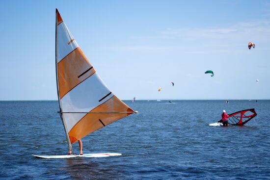 Holiday-making in Veselovka Village on Bugaz Spit