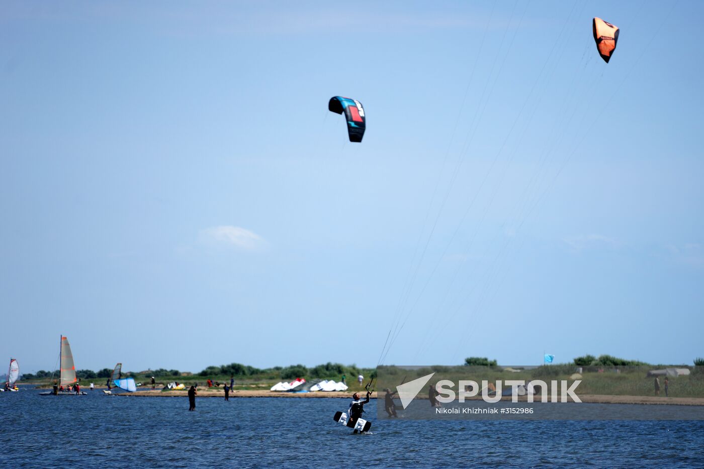 Holiday-making in Veselovka Village on Bugaz Spit