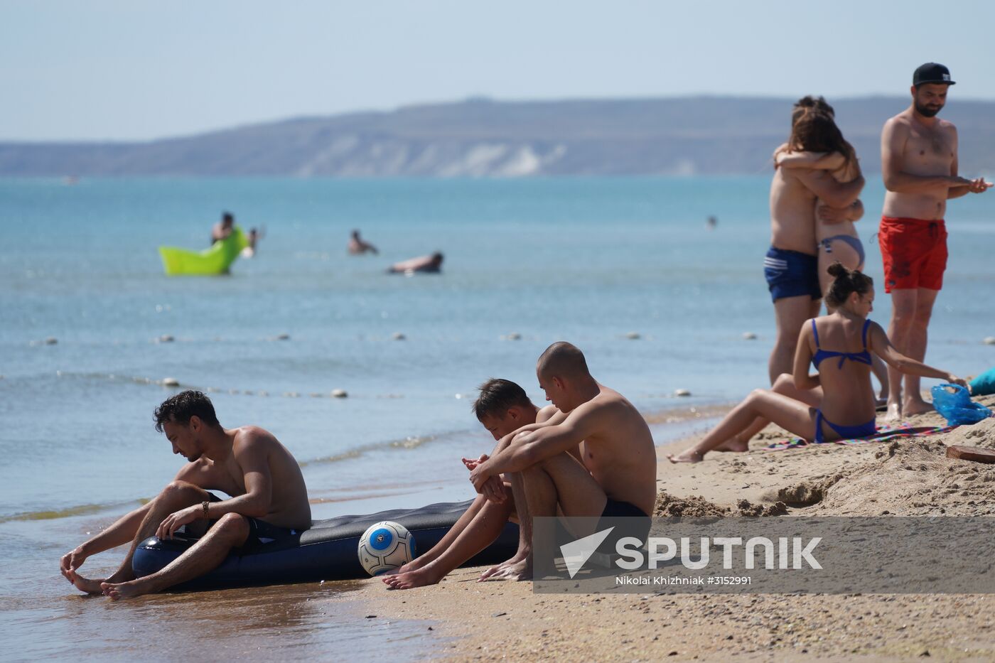 Holiday-making in Veselovka Village on Bugaz Spit