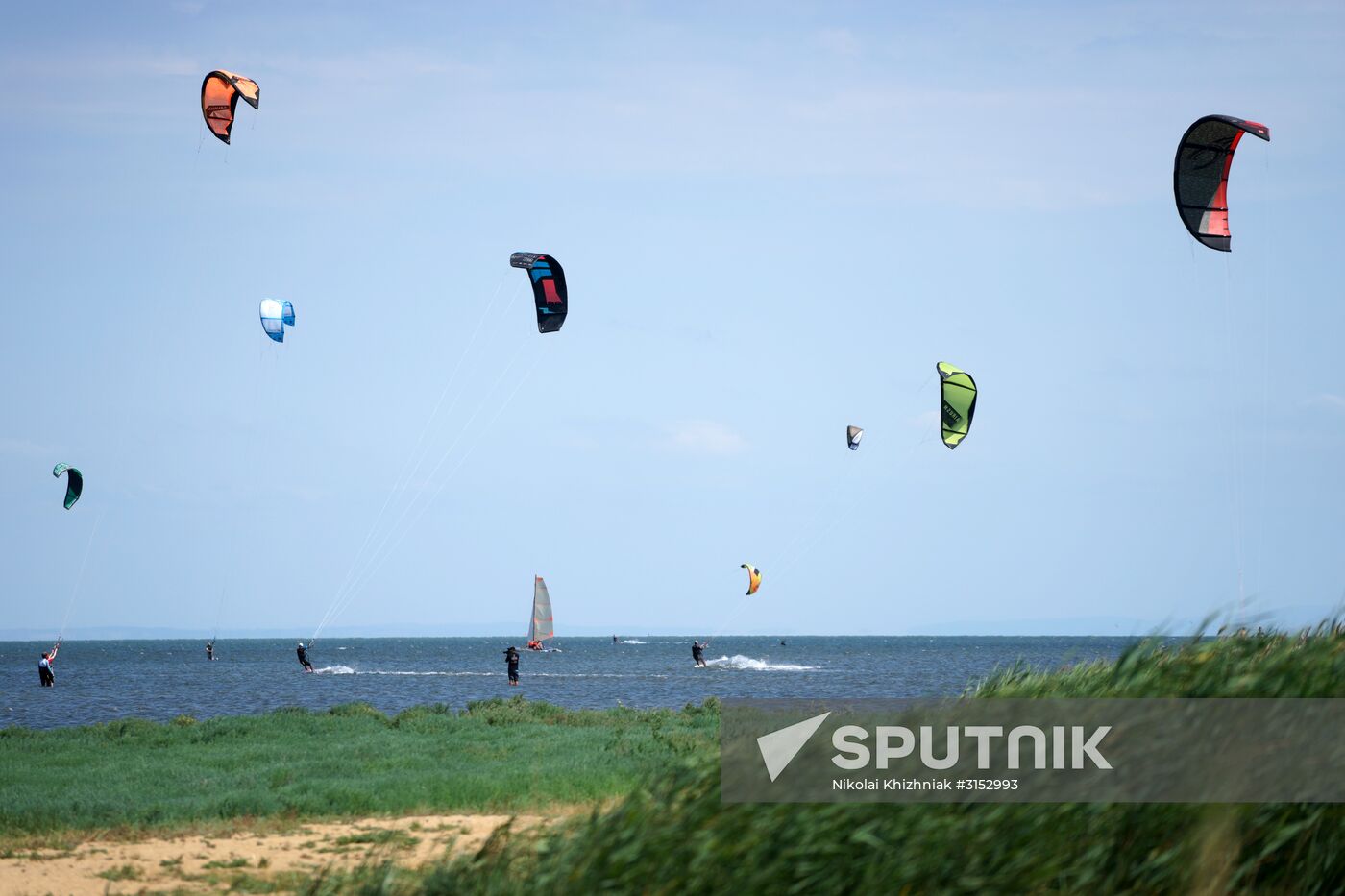 Holiday-making in Veselovka Village on Bugaz Spit