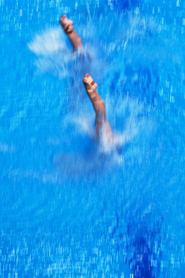 2017 FINA World Masters Championships. Synchronized 3m-Springboard Diving. Women. Finals.