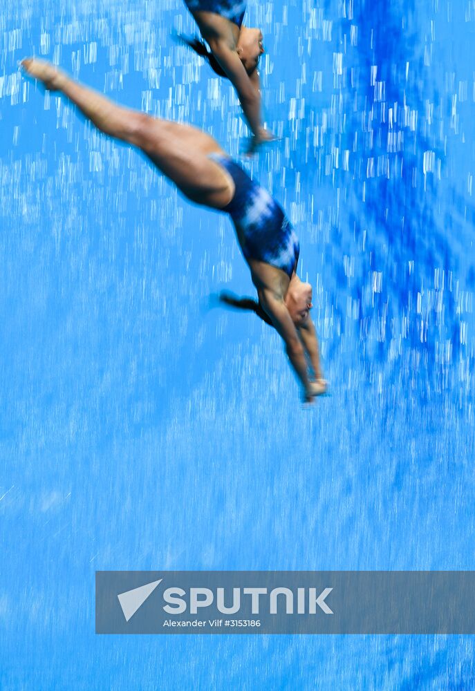 2017 FINA World Masters Championships. Synchronized 3m-Springboard Diving. Women. Finals.