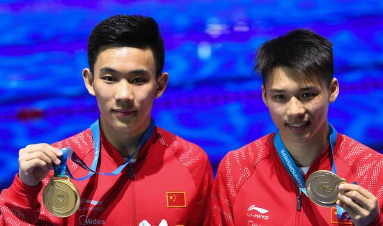 FINA World Masters Championships 2017. Men's synchronized 10m finals