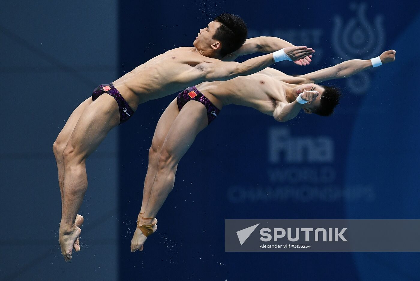 FINA World Masters Championships 2017. Men's synchronized 10m finals