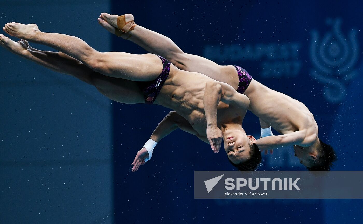 FINA World Masters Championships 2017. Men's synchronized 10m finals