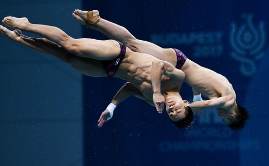 FINA World Masters Championships 2017. Men's synchronized 10m finals