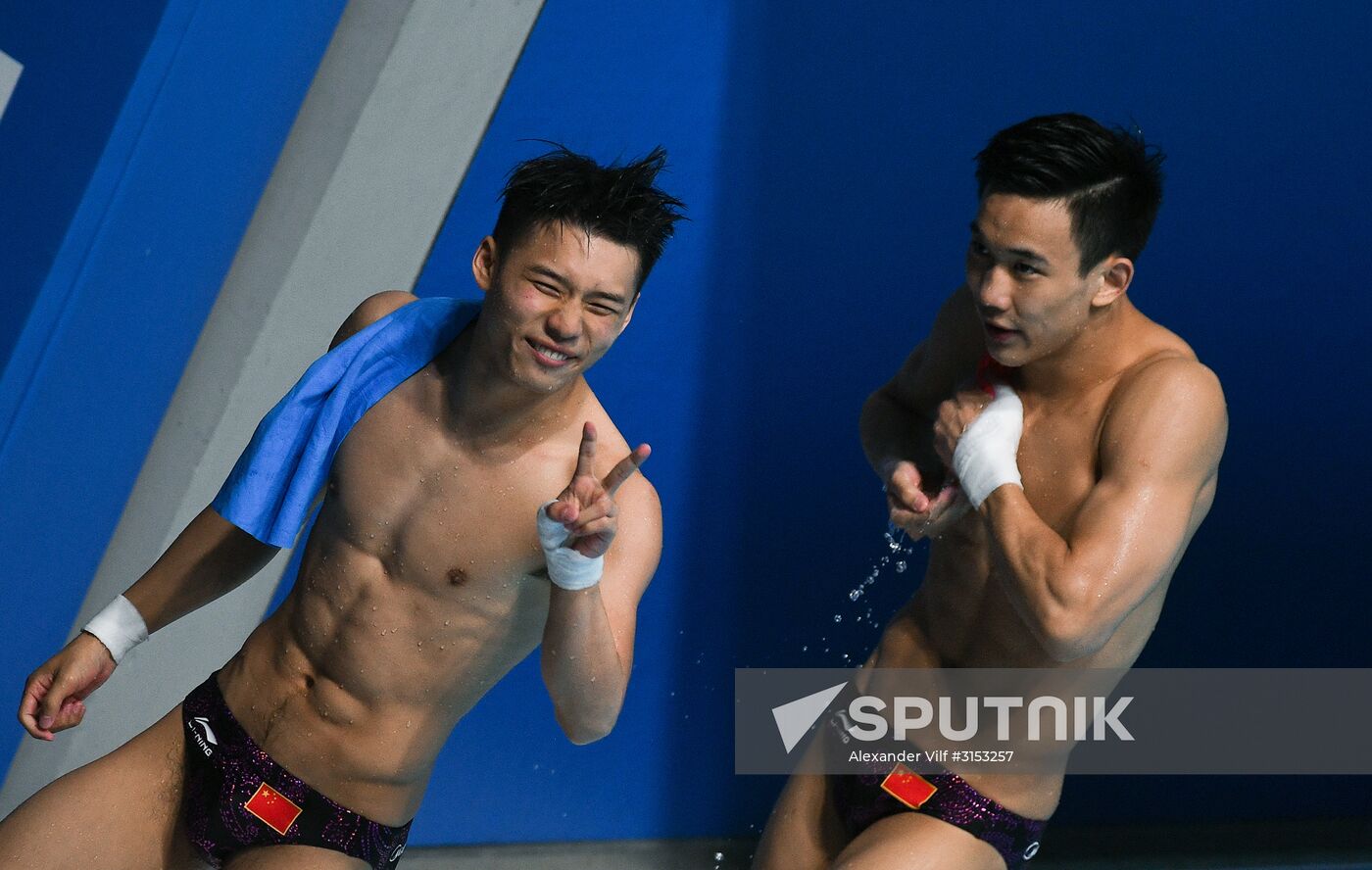 FINA World Masters Championships 2017. Men's synchronized 10m finals