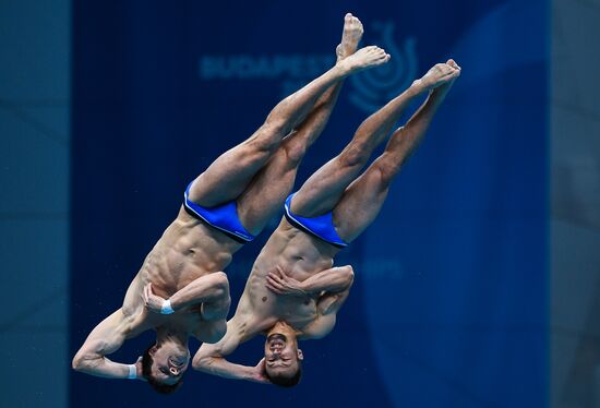 FINA World Masters Championships 2017. Men's synchronized 10m finals