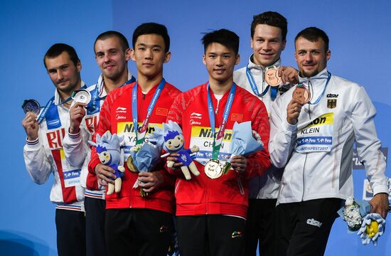 FINA World Masters Championships 2017. Men's synchronized 10m finals