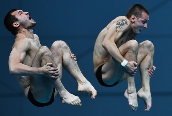 FINA World Masters Championships 2017. Men's synchronized 10m finals