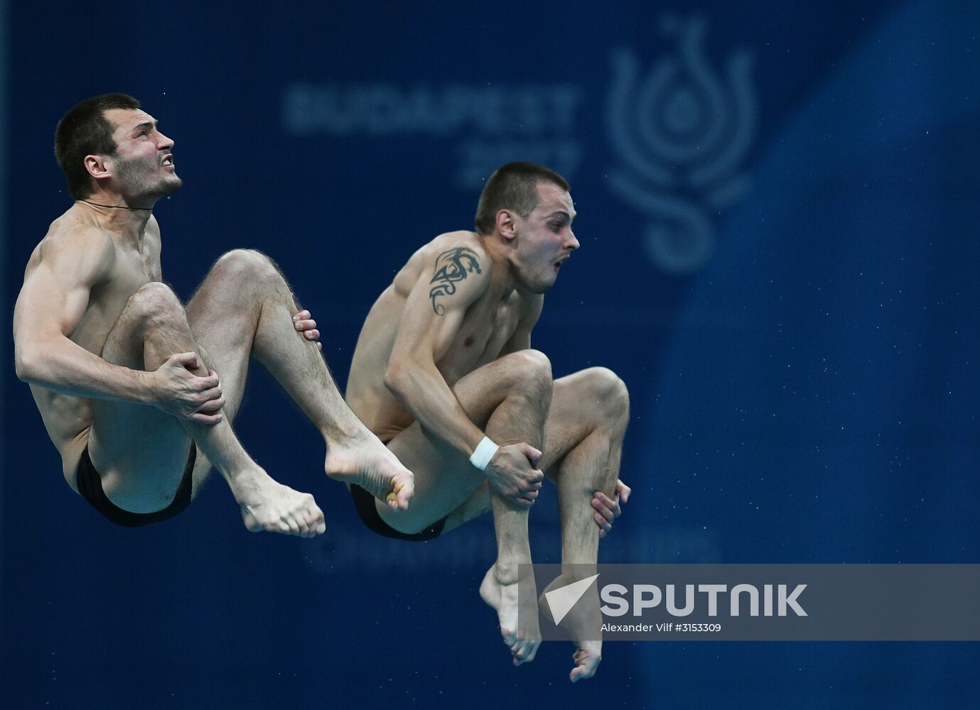 FINA World Masters Championships 2017. Men's synchronized 10m finals