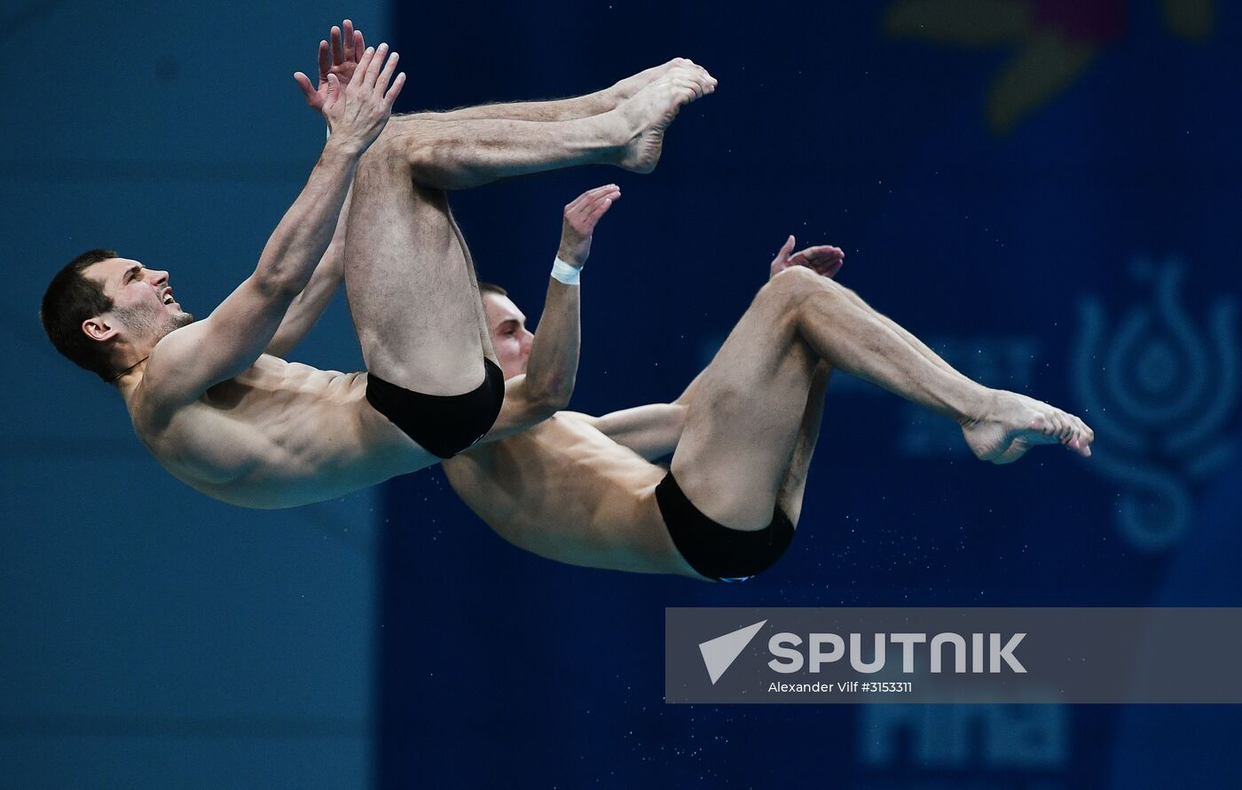 FINA World Masters Championships 2017. Men's synchronized 10m finals