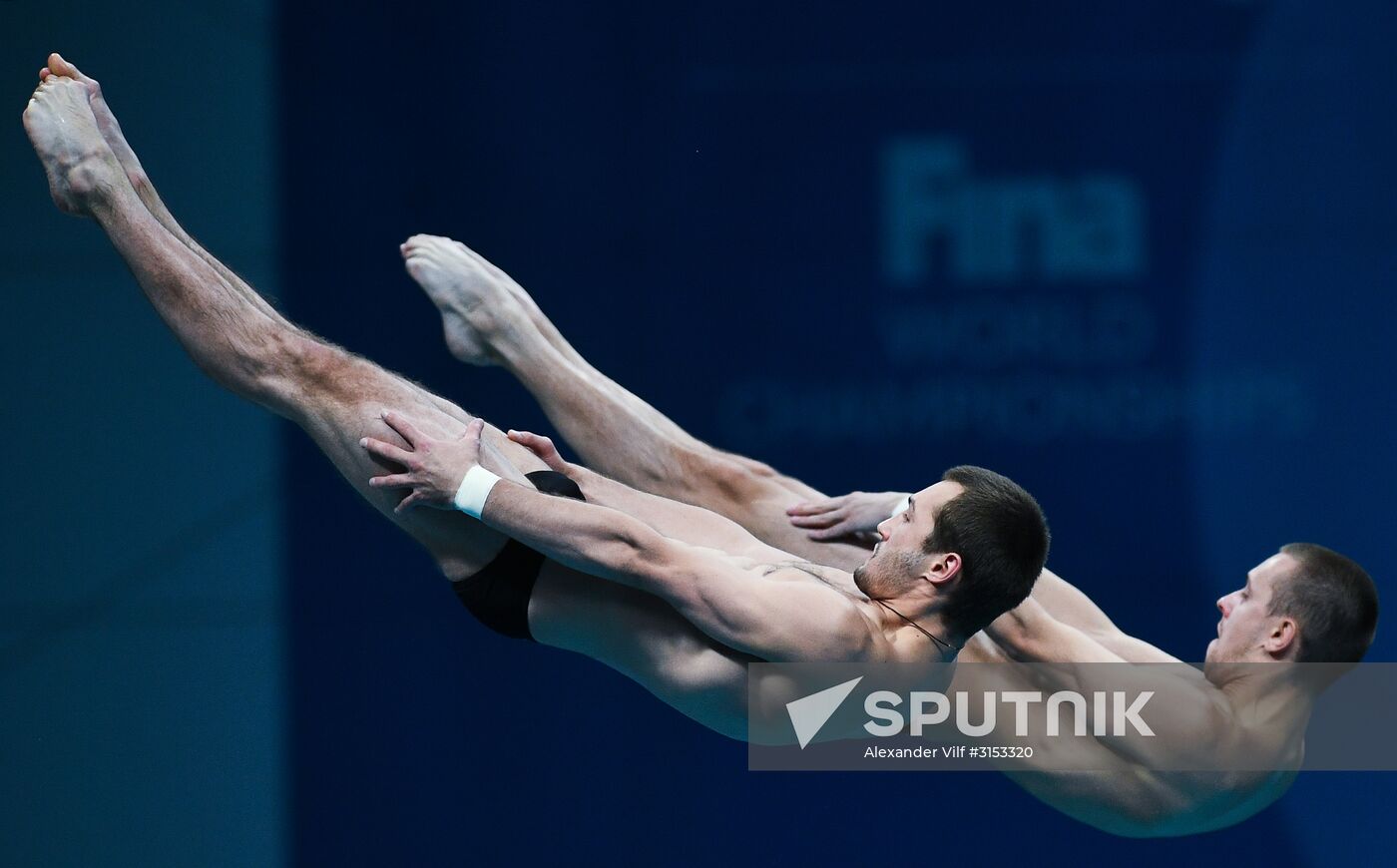 FINA World Masters Championships 2017. Men's synchronized 10m finals