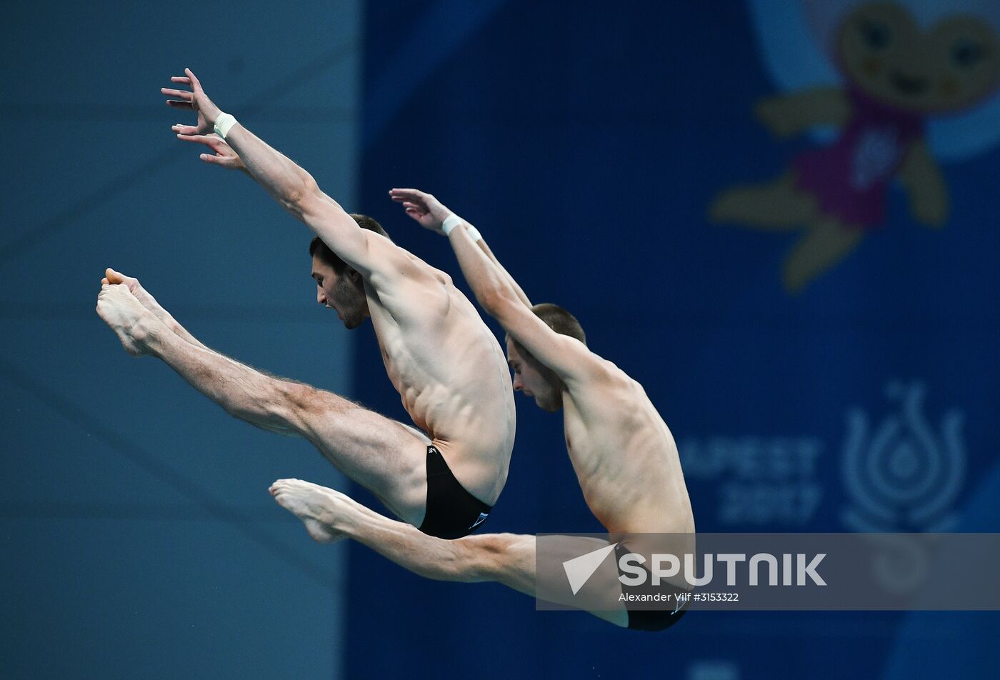 FINA World Masters Championships 2017. Men's synchronized 10m finals