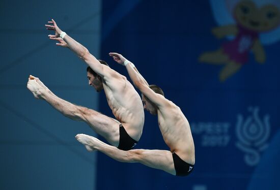 FINA World Masters Championships 2017. Men's synchronized 10m finals