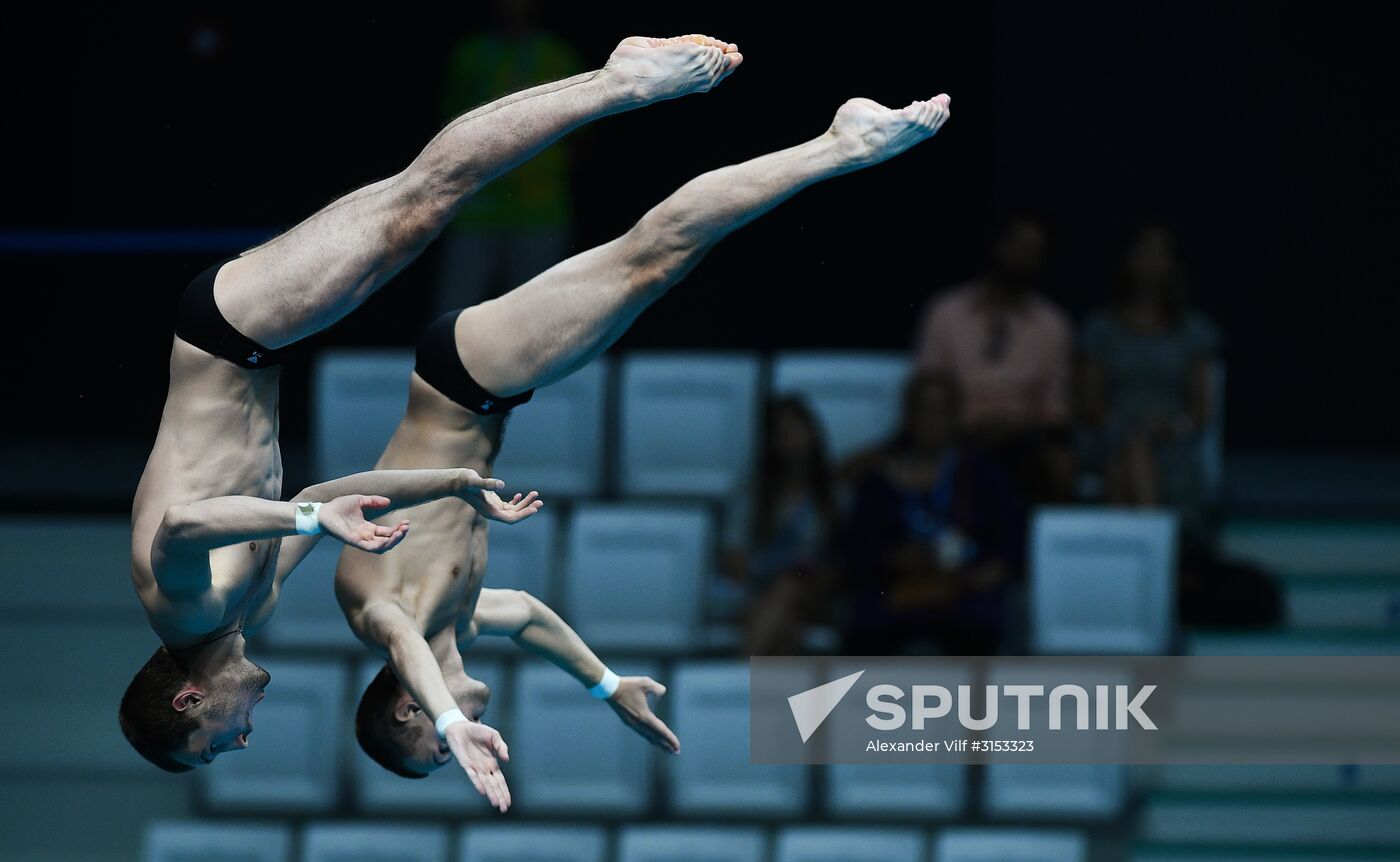 FINA World Masters Championships 2017. Men's synchronized 10m finals