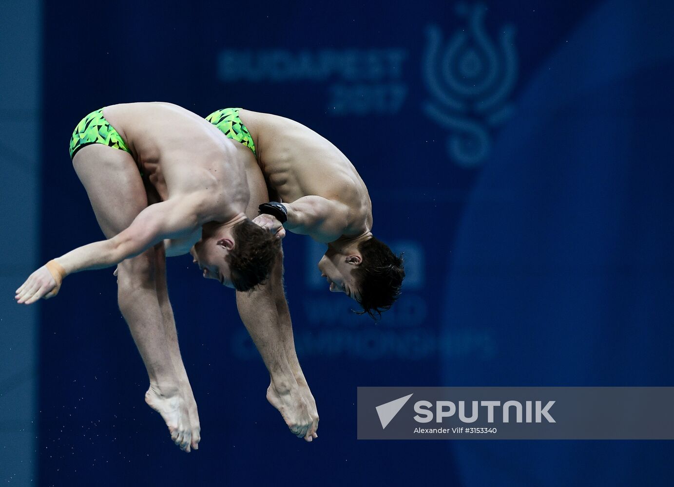 FINA World Masters Championships 2017. Men's synchronized 10m finals