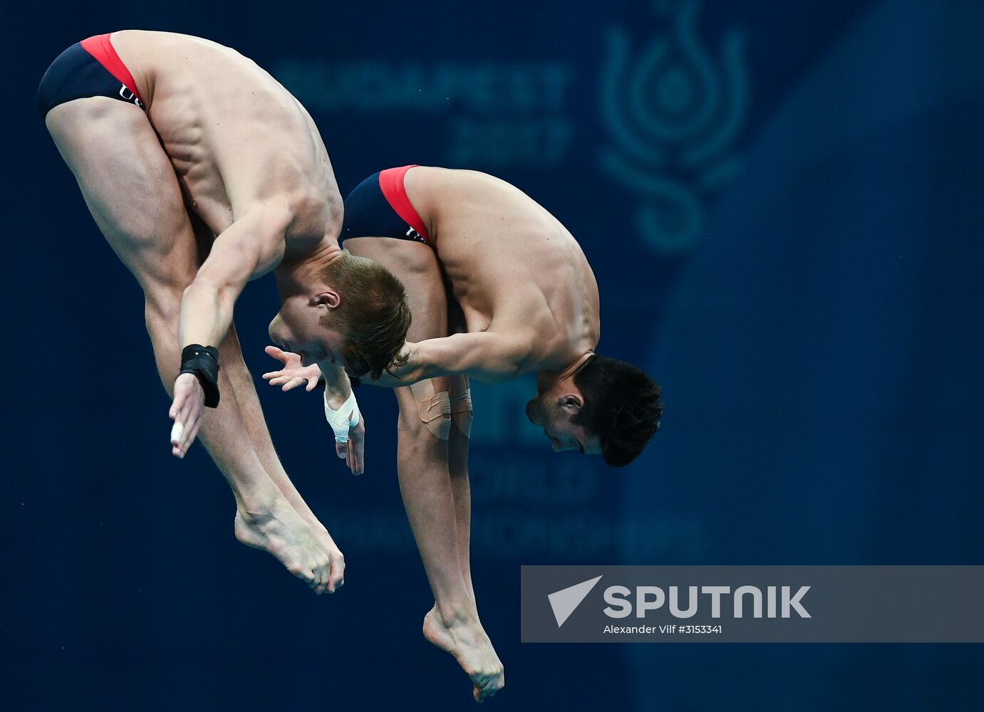 FINA World Masters Championships 2017. Men's synchronized 10m finals