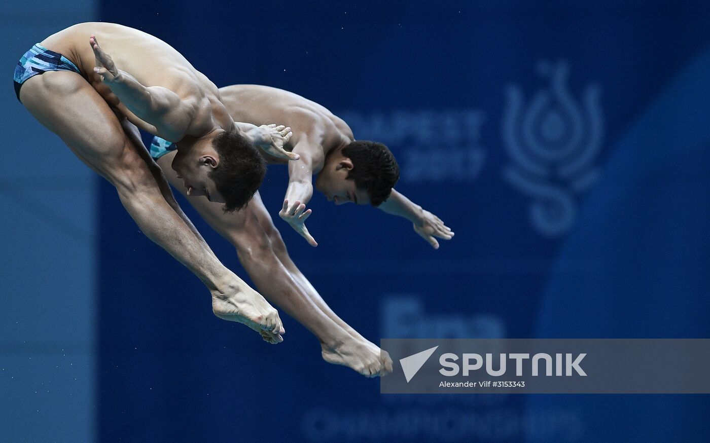 FINA World Masters Championships 2017. Men's synchronized 10m finals