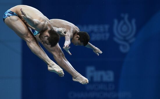 FINA World Masters Championships 2017. Men's synchronized 10m finals