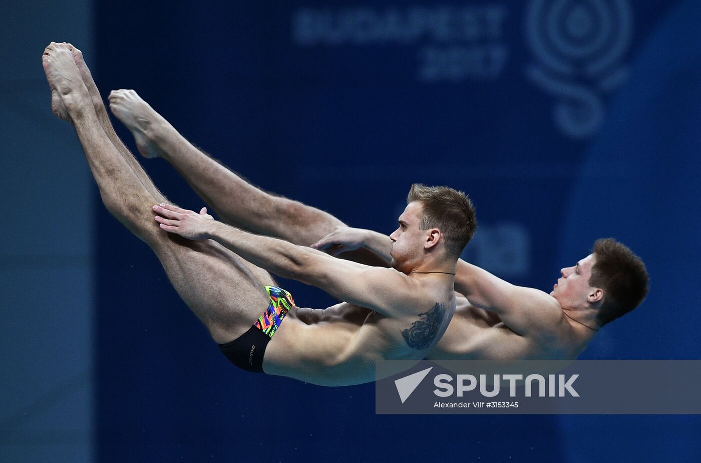 FINA World Masters Championships 2017. Men's synchronized 10m finals