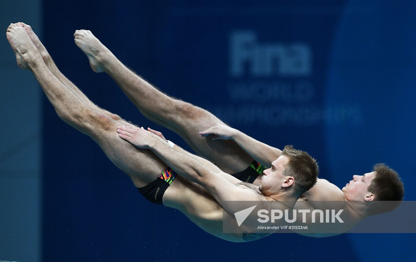 FINA World Masters Championships 2017. Men's synchronized 10m finals