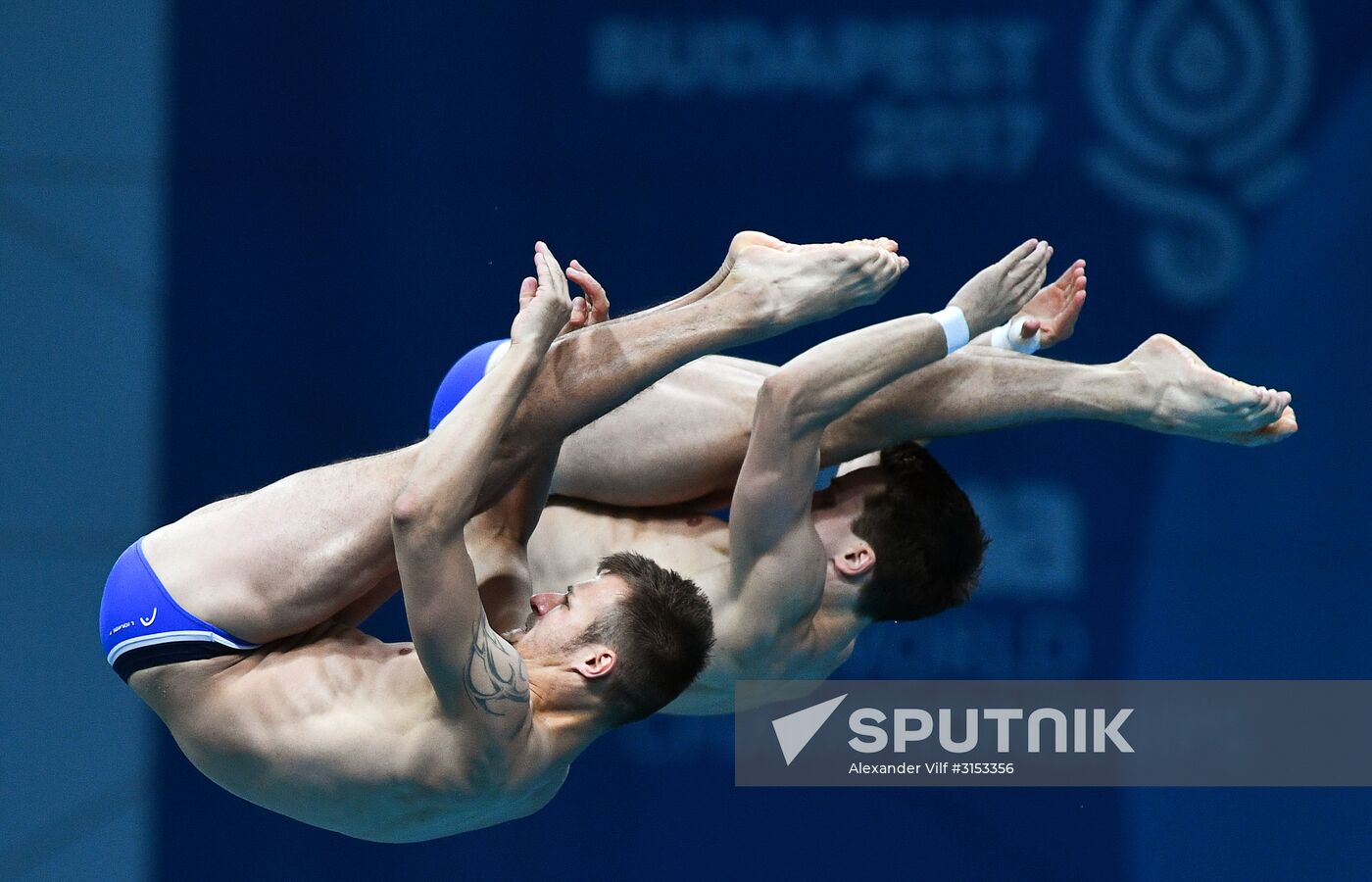 FINA World Masters Championships 2017. Men's synchronized 10m finals