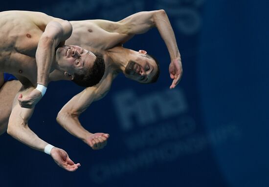 17th FINA World Masters Championships. Men's synchronized 10m platform finals