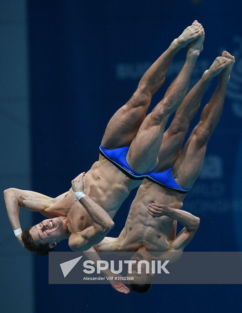 17th FINA World Masters Championships. Men's synchronized 10m platform finals