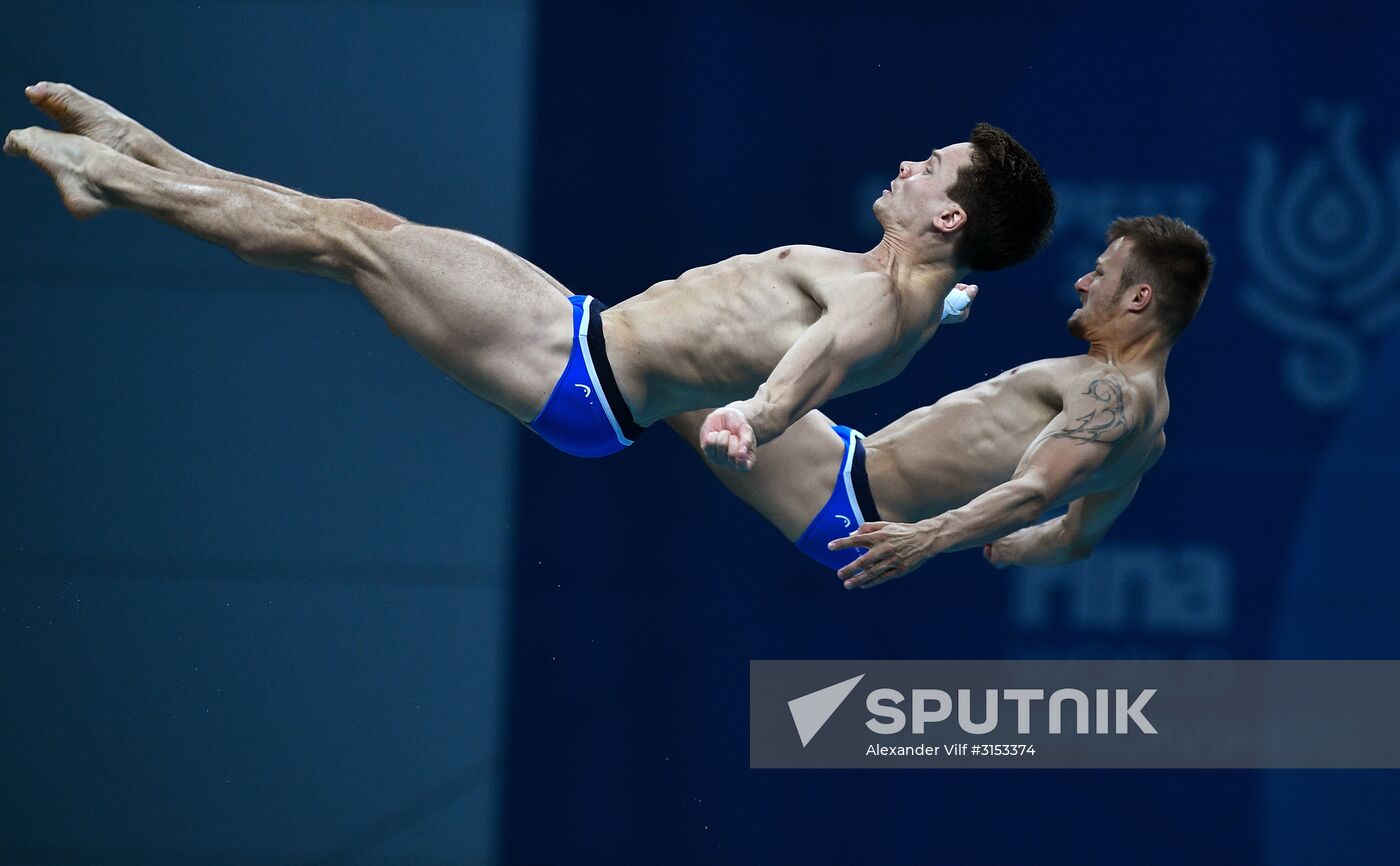 17th FINA World Masters Championships. Men's synchronized 10m platform finals